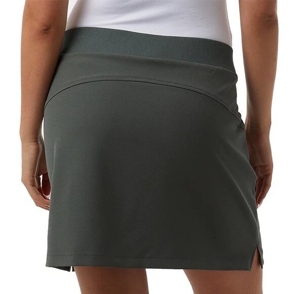 32 Degrees Cool Women's Soft 4-Way Stretch Comfort Skort, Green, Size XXL - Picture 3 of 5